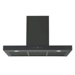Hotte De Cuisine Rectangulaire Hybride Noir Mat à Montage Mural 36 Po 440 PCM Ancona Avec Filtre Au Charbon -Outsunnies Boutique 332004682 AlternateImage2 l