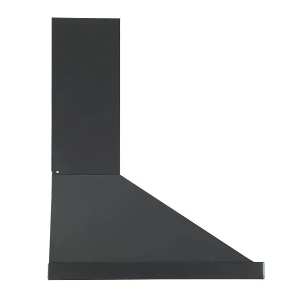 Hotte De Cuisine Pyramidale Hybride Noir Mat à Montage Mural 24 Po 280 PCM Ancona Avec Filtre Au Charbon 6 Hotte De Cuisine Pyramidale Hybride Noir Mat à Montage Mural 24 Po 280 PCM Ancona Avec Filtre Au Charbon – Image 4