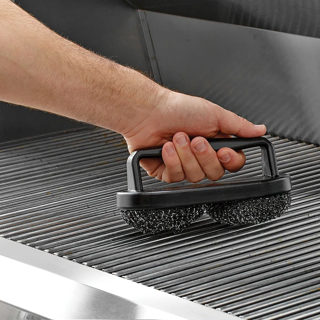 Brosse à Récurer Mr. Bar-B-Q Pour Barbecue, Acier Inoxydable/plastique 4 Brosse à Récurer Mr. Bar-B-Q Pour Barbecue, Acier Inoxydable/plastique – Image 2