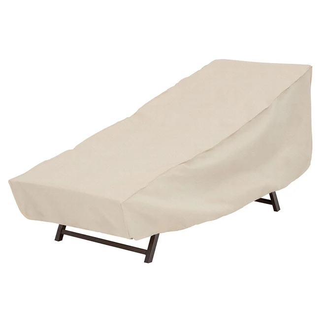 Housse De Chaise Longue Beige Elemental Pour L'extérieur De 28 Po X 76 Po X 30 Po 3 Housse De Chaise Longue Beige Elemental Pour L'extérieur De 28 Po X 76 Po X 30 Po