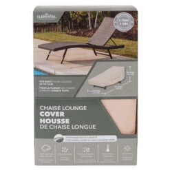 Housse De Chaise Longue Beige Elemental Pour L'extérieur De 28 Po X 76 Po X 30 Po 8 Housse De Chaise Longue Beige Elemental Pour L'extérieur De 28 Po X 76 Po X 30 Po -Outsunnies Boutique 34085102c L