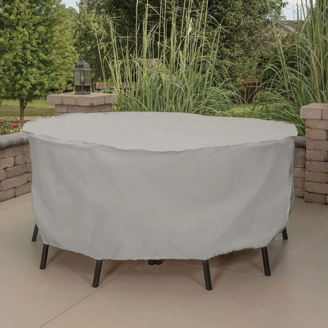 Housse De Patio Style Selections En Polyéthylène Gris 7 Housse De Patio Style Selections En Polyéthylène Gris – Image 5