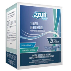 Trousse De Fermeture Pour Piscine Azur 3,6 Litres Traite 60 000 Litres D'eau