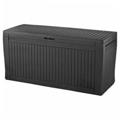 Coffre De Rangement Pour L'extérieur Comfy Par Keter En Plastique Graphite De 269 L