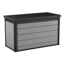 Coffre De Rangement Pour L'extérieur Premier Par Keter En Plastique Gris Anthracite De 757 L