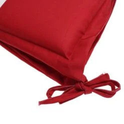 Coussin Style Selections Pour Chaise Bistro, 18 Po X 15 Po Rouge, Ensemble De 2 -Outsunnies Boutique 41537535c L