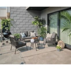 Carpette Grise Allen + Roth En Polypropylène De 8 Pi X 10 Pi -Outsunnies Boutique 42825014d L