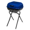 Barbecue Portatif Americana Au Charbon, Bleu Océan, Pattes Rétractables 2 Barbecue Portatif Americana Au Charbon, Bleu Océan, Pattes Rétractables -Outsunnies Boutique 45325000 L