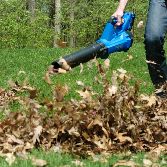 Souffleur à Feuilles Sans-fil Kobalt, 24 V Lithium Ion 500 CFM Sans Balais 5 Souffleur à Feuilles Sans-fil Kobalt, 24 V Lithium Ion 500 CFM Sans Balais – Image 3