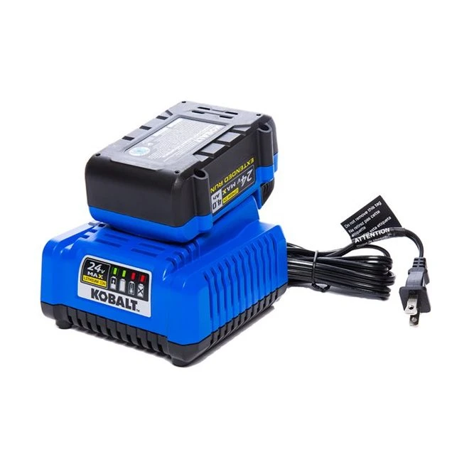 Ensemble De Scie à Chaîne Sans-fil, Kobalt, 24V 12 Po Lithium Ion, 1 Batterie Incluse 5 Ensemble De Scie à Chaîne Sans-fil, Kobalt, 24V 12 Po Lithium Ion, 1 Batterie Incluse – Image 3