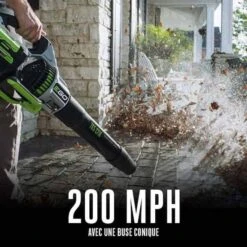 Souffleur à Feuilles Sans Fil Et Sans Balai EGO Power+, 56 V/765 PCM (batterie Et Chargeur Inclus) -Outsunnies Boutique 45595079c L