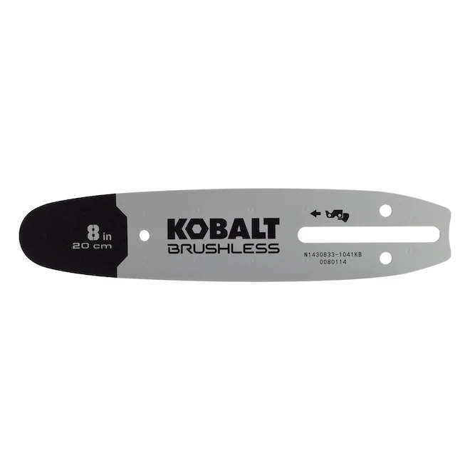 Kobalt Barre De Remplacement Pour Scie à Chaîne 8 Po 3 Kobalt Barre De Remplacement Pour Scie à Chaîne 8 Po