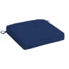 Coussin De Siège De Patio Blueprint Allen + Roth En Oléfine De Haute Qualité, 20 Po X 20 Po X 5 Po, Bleu -Outsunnies Boutique 47235009 L