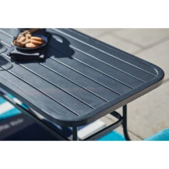 Table D'extérieur Pelham Bay De Style Selections Acier, 40 Po X 22,5 Po X 20,25 Po, Noir 8 Table D'extérieur Pelham Bay De Style Selections Acier, 40 Po X 22,5 Po X 20,25 Po, Noir -Outsunnies Boutique 47865006b L