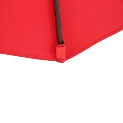 Parasol De Marché Inclinable De 9 Pi En Tissu Polyester Rouge Style Selections -Outsunnies Boutique 48655012e L
