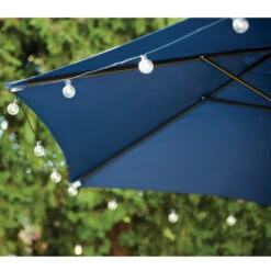 Parasol De Marché 7,5 Pi Style Selections, Acier Et Tissu Bleu Marine 9 Parasol De Marché 7,5 Pi Style Selections, Acier Et Tissu Bleu Marine -Outsunnies Boutique 48655078c L