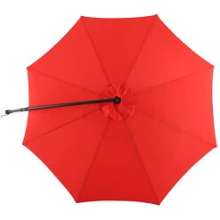 Parasol De Patio Octogonal Style Selections Matheson Acier Et Polyester Rouge, Inclinable Et Rotatif -Outsunnies Boutique 48655085c L