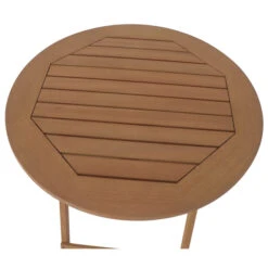 Ensemble Bistro Extérieur Danforth Par Style Selections En Bois Brun, 3 Pièces -Outsunnies Boutique 48655111c L