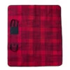 Couverture De Pique-nique Style Selections, Plaid Rouge Et Noir, 50 Po X 60 Po -Outsunnies Boutique 49235165 L