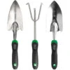 Ensemble D'outils à Main De Jardin Scotts, 3 Pièces, Acier Et Caoutchouc, Vert Et Noir 2 Ensemble D'outils à Main De Jardin Scotts, 3 Pièces, Acier Et Caoutchouc, Vert Et Noir -Outsunnies Boutique 49555317 L