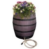 Baril De Pluie Emco Brun D'une Capacité De 50 Gallons US -Outsunnies Boutique 49945004 L