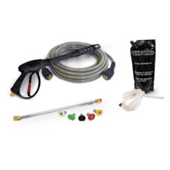 Laveuse à Pression à Essence PowerShot Par Simpson, Avec 5 Buses à Raccord Rapide, 3400 Lb/po², 2,5 Gal/min -Outsunnies Boutique 59665000e L