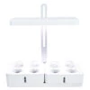 Petit Jardin Hydroponique DEL Pour L'intérieur, 18 Po, Plastique, Blanc -Outsunnies Boutique 60245383 L