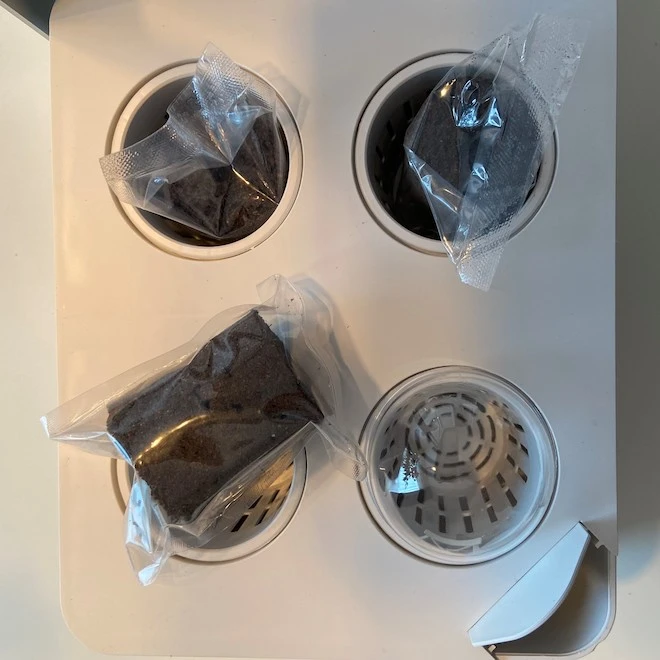 Petit Jardin Hydroponique DEL Pour L'intérieur, 18 Po, Plastique, Blanc 5 Petit Jardin Hydroponique DEL Pour L'intérieur, 18 Po, Plastique, Blanc – Image 3