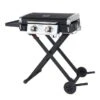 Barbecue Blue Rhino Razor Gaz Propane Portatif, 20 000 BTU, 318 Po², 2 Brûleurs, Noir