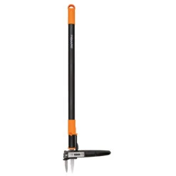 Désherbeur Fiskars, 39,75 Po, Plastique Et Composite, Noir Et Orange