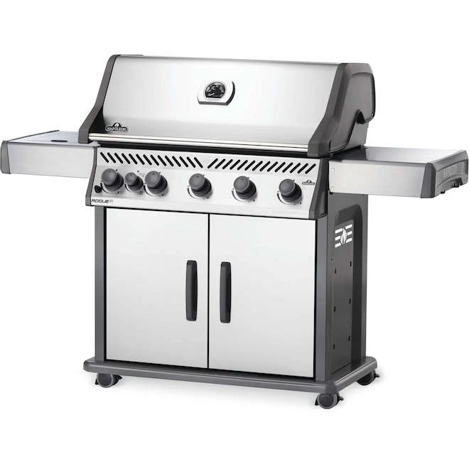 Barbecue Propane Rogue XT625 Napoleon 69000 BTU Brûleur Latéral Infrarouge Boîte à Fumer Acier Inoxydable 4 Barbecue Propane Rogue XT625 Napoleon 69000 BTU Brûleur Latéral Infrarouge Boîte à Fumer Acier Inoxydable – Image 2