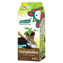 Engrais Transplanteur Avec Os Moulu, 4-10-2, 1,5 Kg