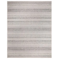 Tapis Beige Et Noir Allen + Roth Extérieur/intérieur 8 Pi X 10 Pi