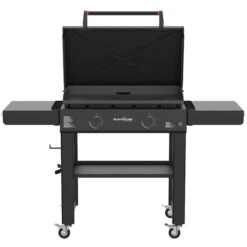 Plaque De Cuisson Au Propane Liquide Blackstone Culinary En Acier Thermolaqué Noir De 30 Po Avec Hotte