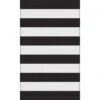 Tapis Extérieur Cabana Multy Home Rayé De 3 Pi X 5 Pi En Polypropylène Noir Et Blanc -Outsunnies Boutique 76675129 L