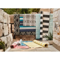 Tapis En Polyester Multy Home Noir De 5 Pi X 7 Pi -Outsunnies Boutique 76675138c L