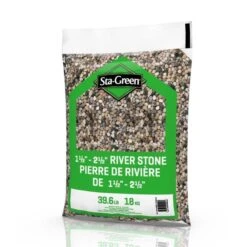 Pierre De Rivière Sta-Green 1,5 Po X 2,5 Po, 39,6 Lb