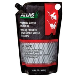 Atlas Huile 5W-30 De Première Qualité Pour Moteur 4 Temps, 946 ml