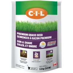 Semences à Gazon De Première Qualité C-I-L, Soleil Et Ombre, 1,5 Kg