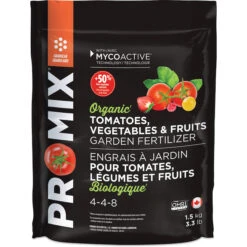 Engrais à Jardin Pour Tomates, Légumes Et Fruits De Pro-Mix, Biologique, 4-4-8, 1,5 Kg