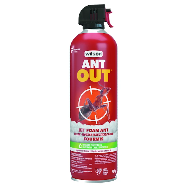 Mousse Insecticide Pour Fourmis Ant Out De Wilson, 425 G 3 Mousse Insecticide Pour Fourmis Ant Out De Wilson, 425 G