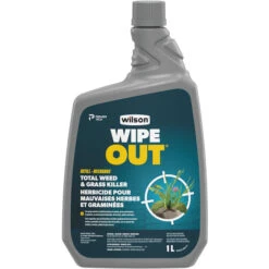 Recharge D'herbicide Pour Mauvaises Herbes Et Graminées Wipe Out De Wilson, 1 L