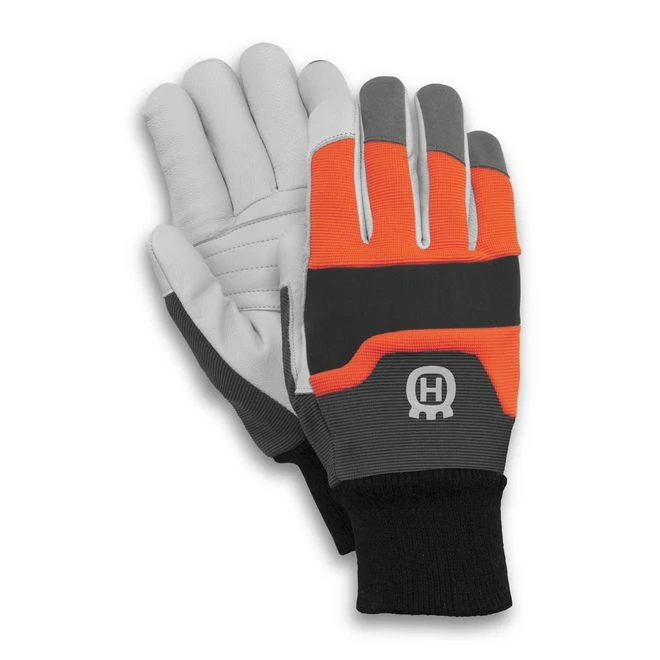 Gants De Protection Pour Scie à Chaîne Husqvarna, Cuir De Chèvre, Résistants Aux Coupures, Couleurs Variées 3 Gants De Protection Pour Scie à Chaîne Husqvarna, Cuir De Chèvre, Résistants Aux Coupures, Couleurs Variées